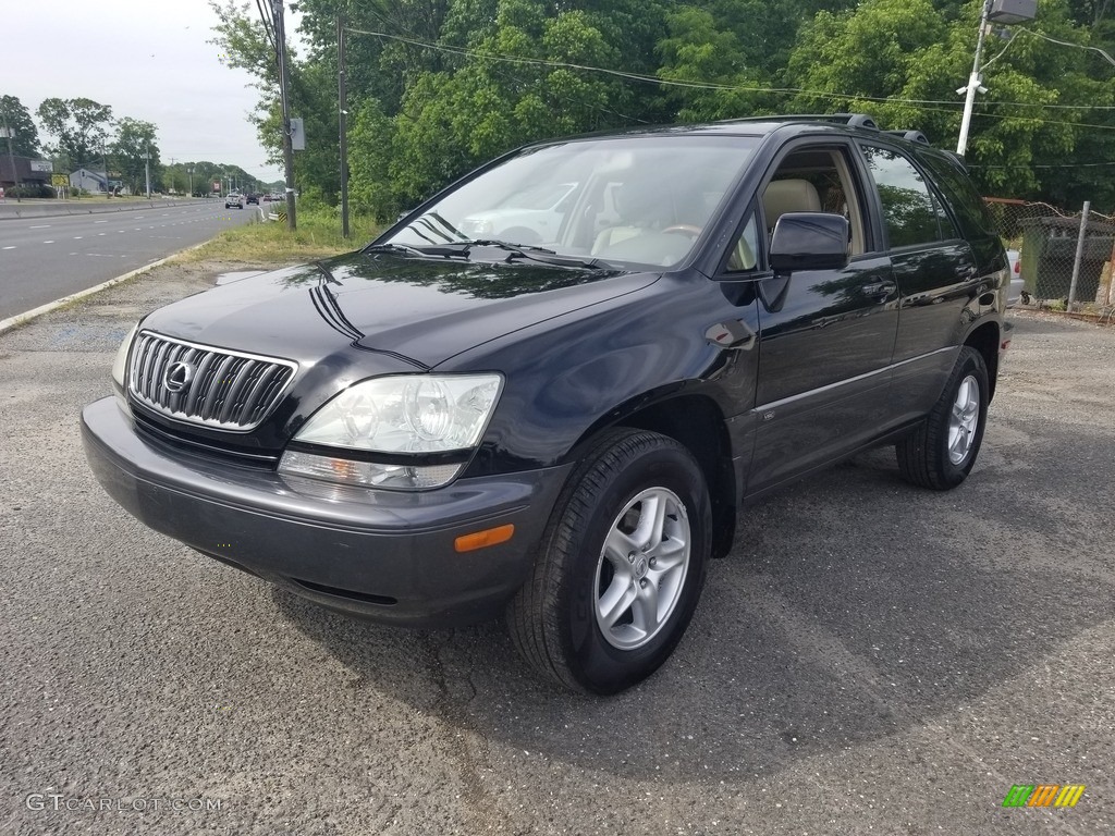 2003 RX 300 AWD - Black Onyx / Ivory photo #8