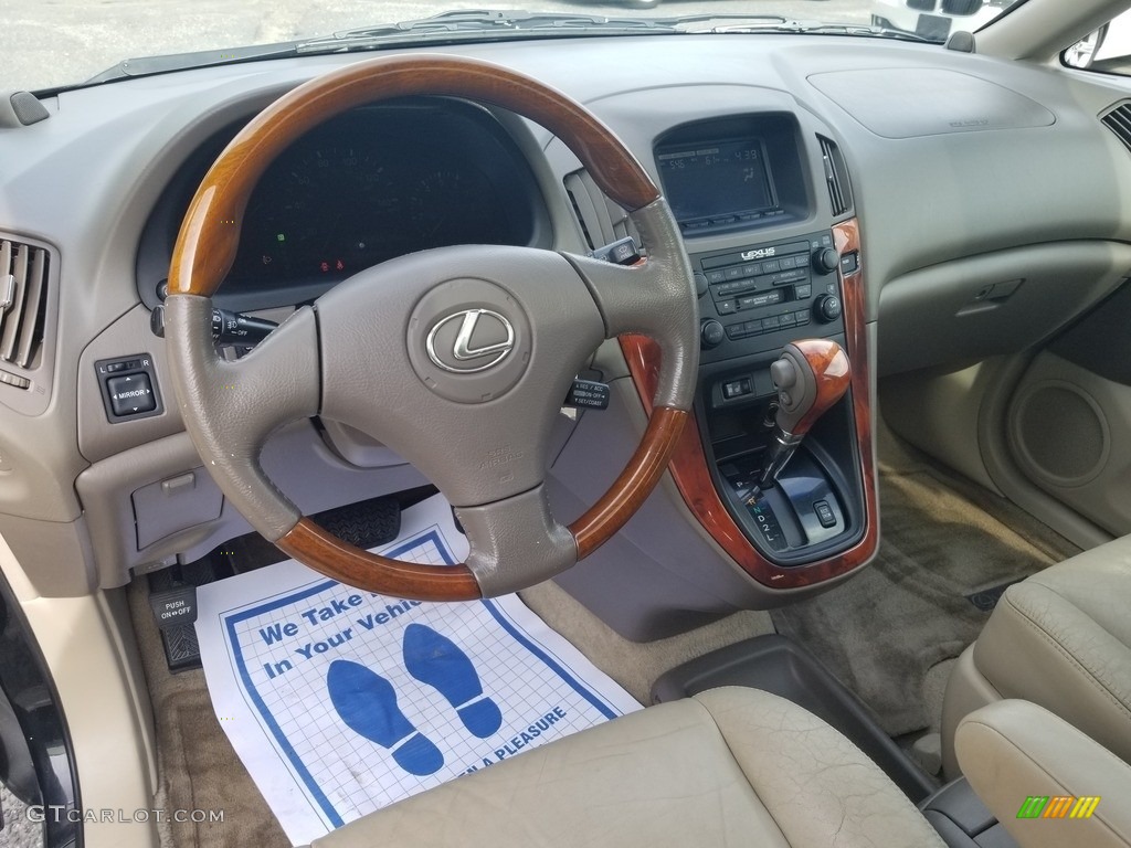 2003 RX 300 AWD - Black Onyx / Ivory photo #11