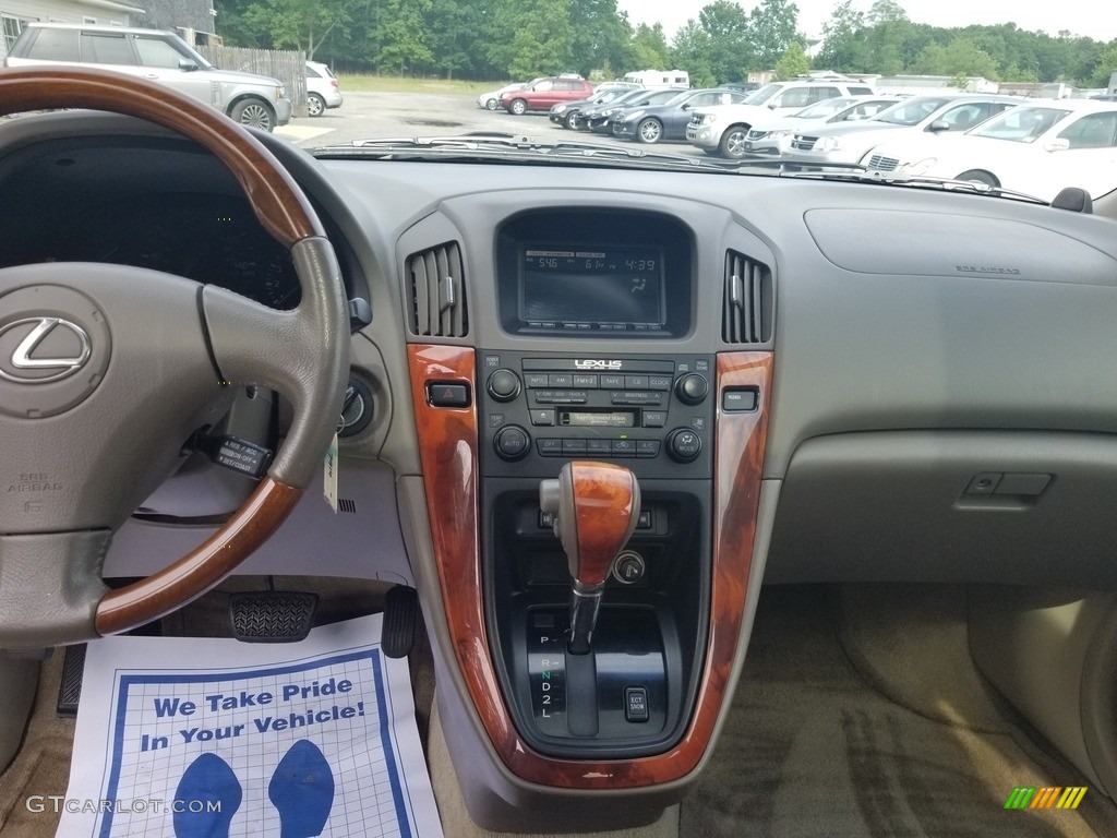 2003 RX 300 AWD - Black Onyx / Ivory photo #13