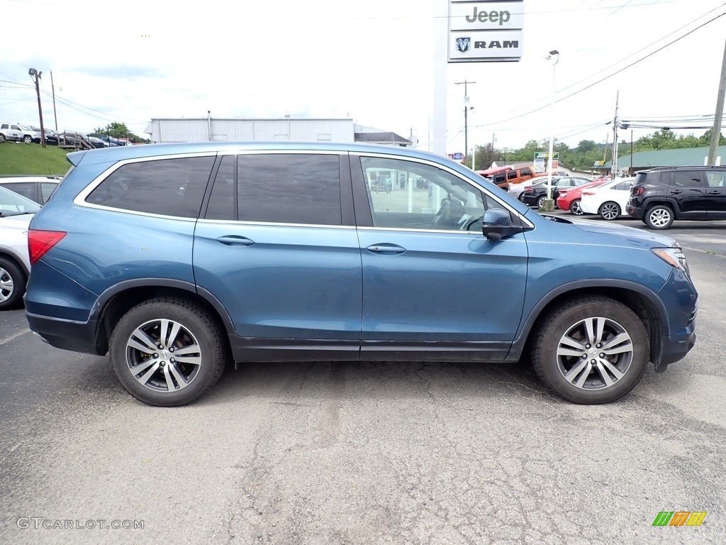 Steel Sapphire Metallic 2017 Honda Pilot EX-L AWD Exterior Photo #142118427