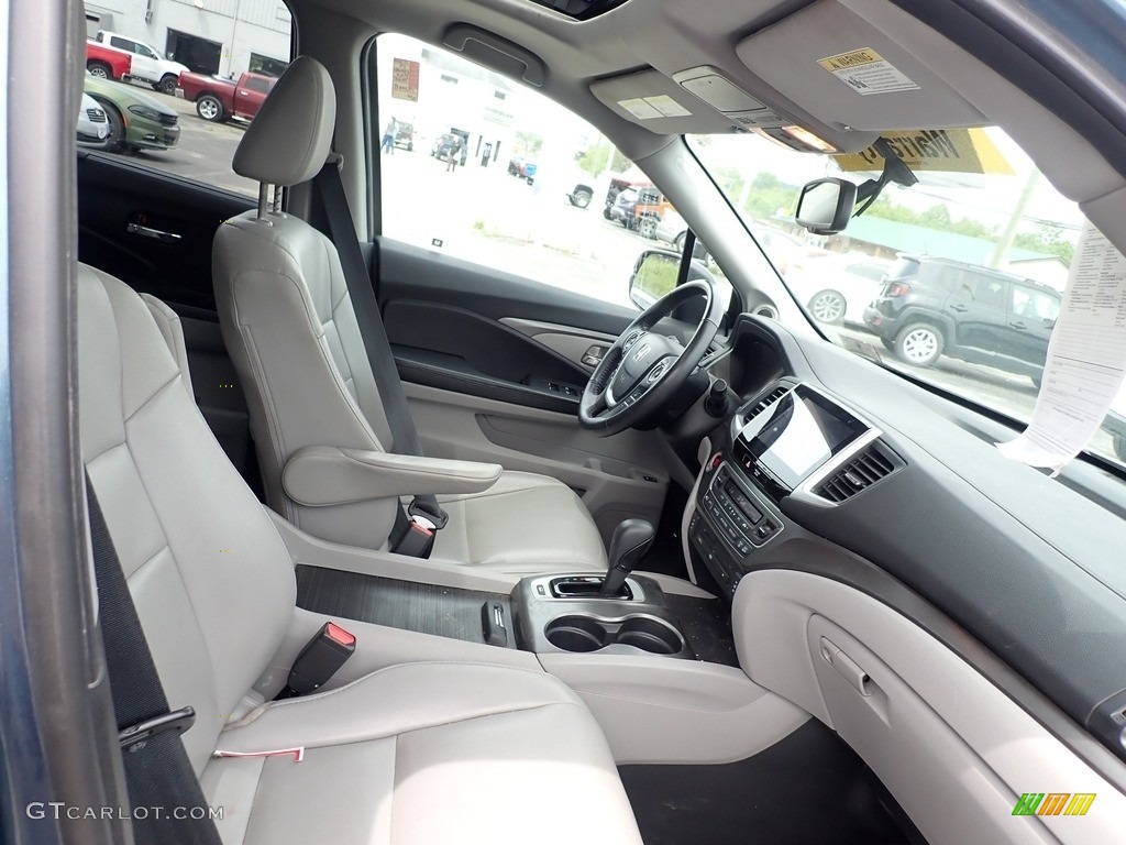 Gray Interior 2017 Honda Pilot EX-L AWD Photo #142118498