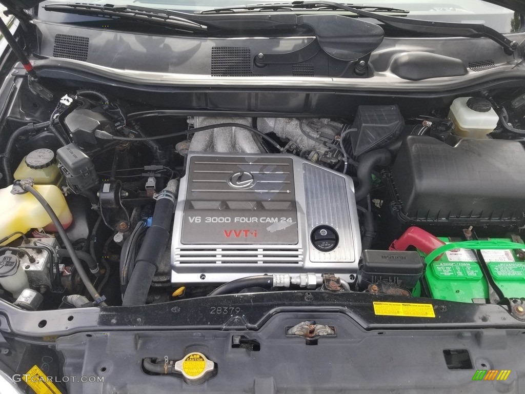 2003 RX 300 AWD - Black Onyx / Ivory photo #22