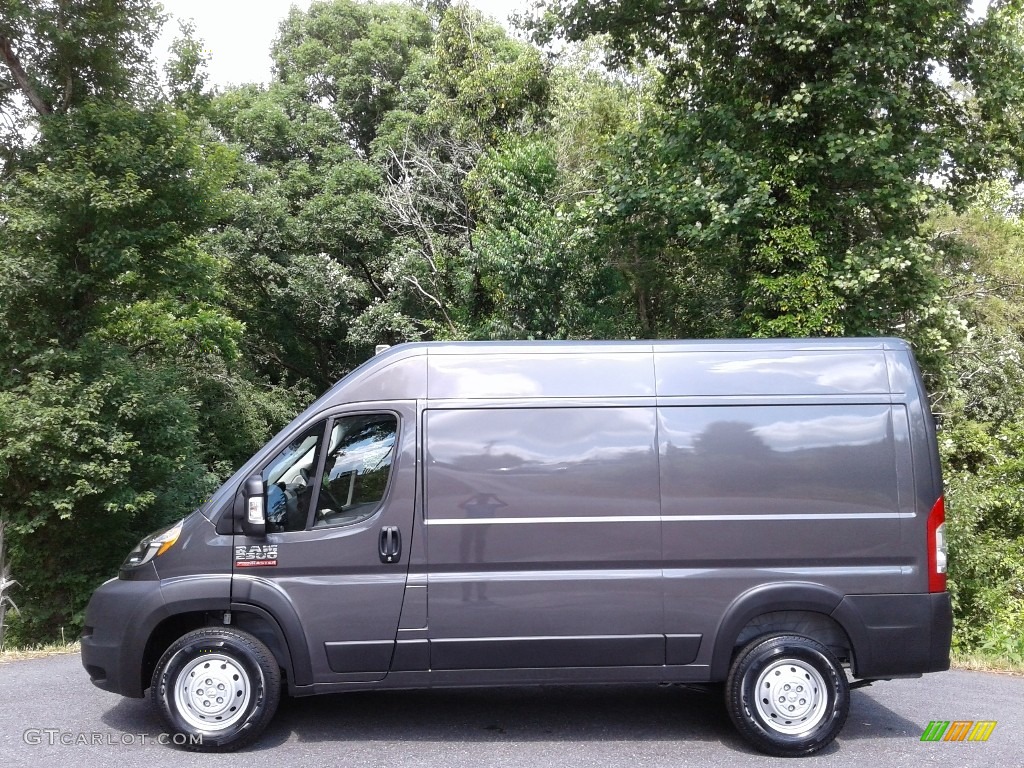 2021 ProMaster 2500 High Roof Cargo Van - Granite Crystal Metallic / Black photo #1