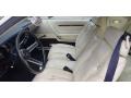 1978 Dodge Magnum White Interior Front Seat Photo