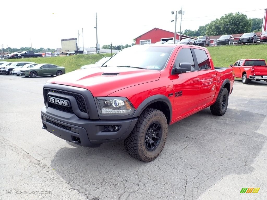 2017 1500 Rebel Crew Cab 4x4 - Flame Red / Black photo #1