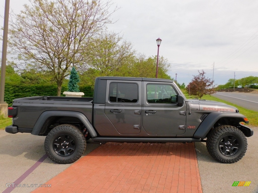 Granite Crystal Metallic 2021 Jeep Gladiator Mojave 4x4 Exterior Photo #142120142