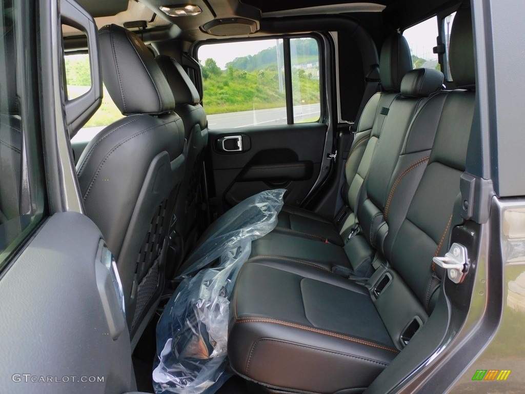 Black Interior 2021 Jeep Gladiator Mojave 4x4 Photo #142120283