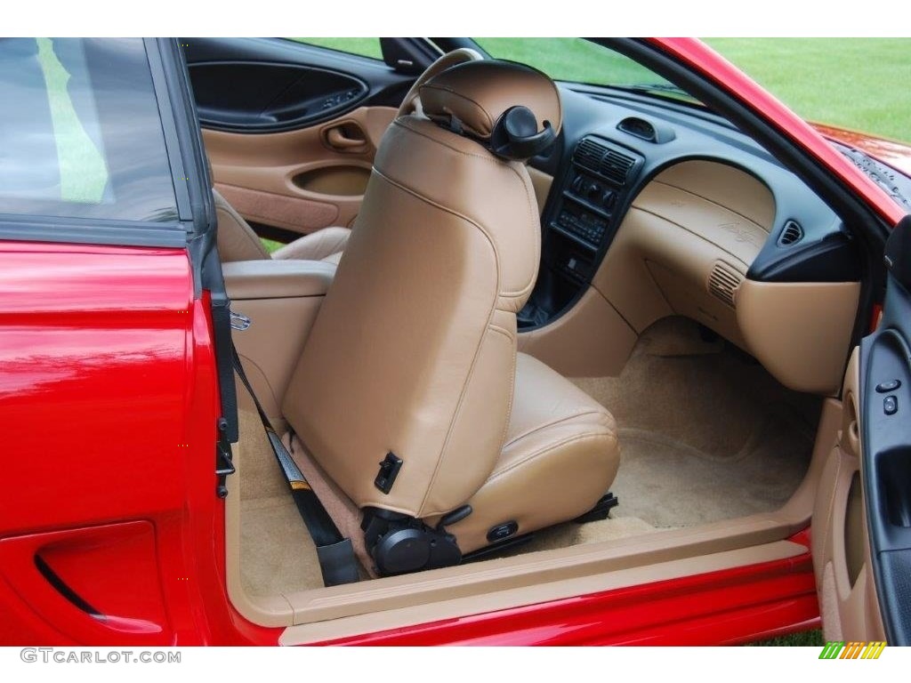 1994 Mustang Cobra Coupe - Rio Red / Saddle photo #14