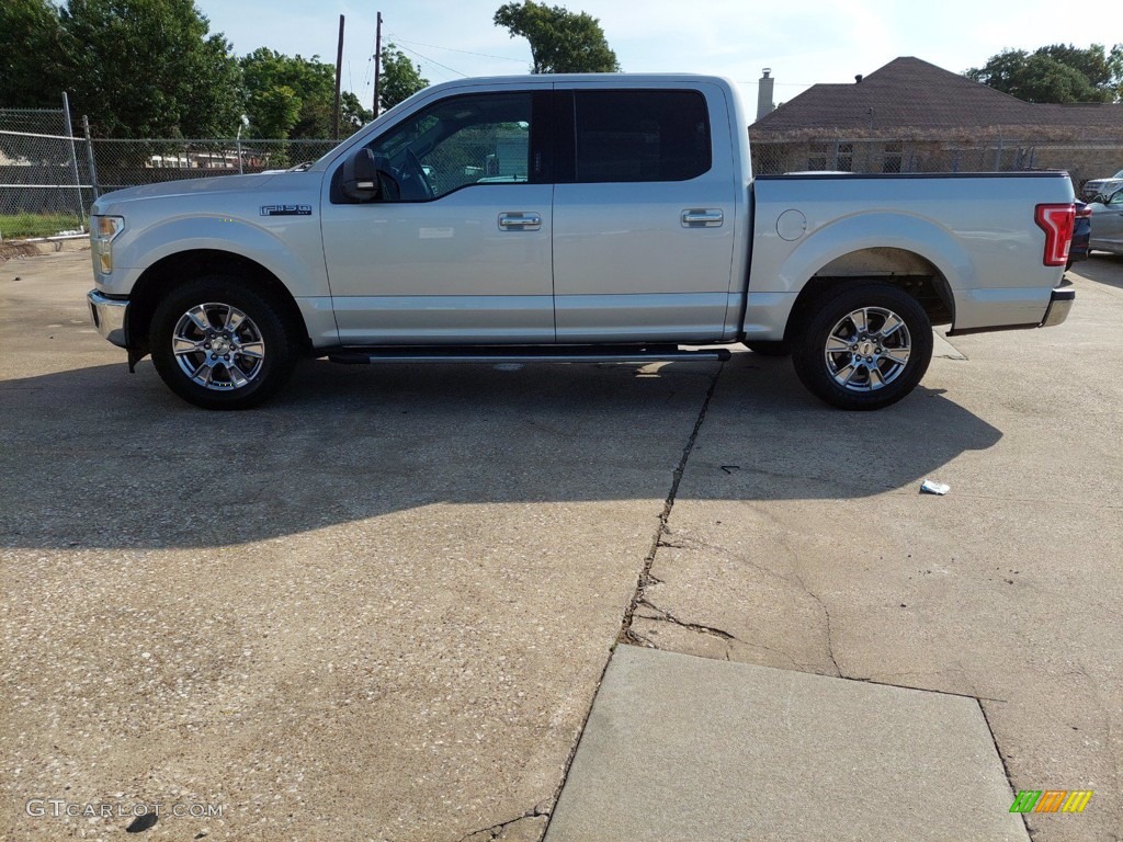 2017 F150 XLT SuperCrew - Ingot Silver / Earth Gray photo #31