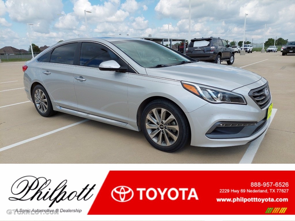 2017 Sonata Sport - Symphony Silver / Gray photo #1