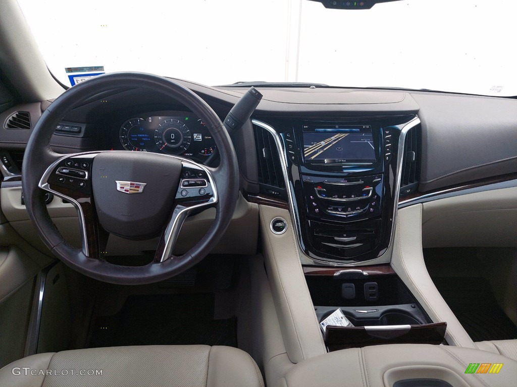 2016 Cadillac Escalade Premium 4WD Shale/Cocoa Dashboard Photo #142121852