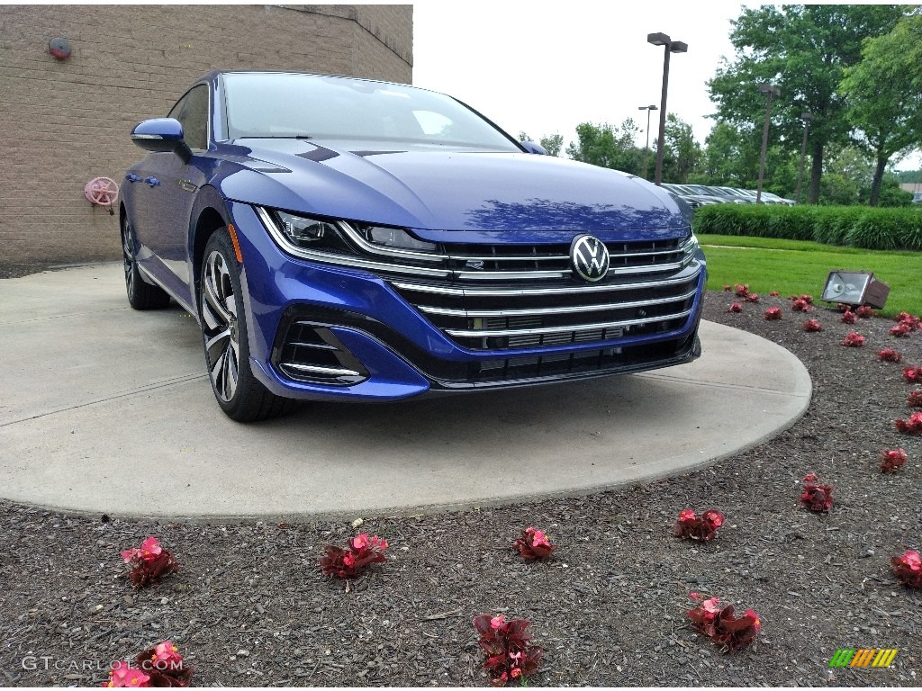 Lapiz Blue Metallic 2021 Volkswagen Arteon SEL R-Line 4Motion Exterior Photo #142122299