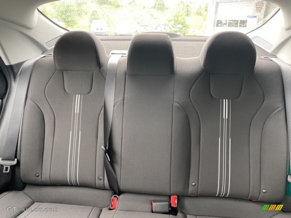 2021 Elantra Blue Hybrid - Scarlet Red Pearl / Black photo #7