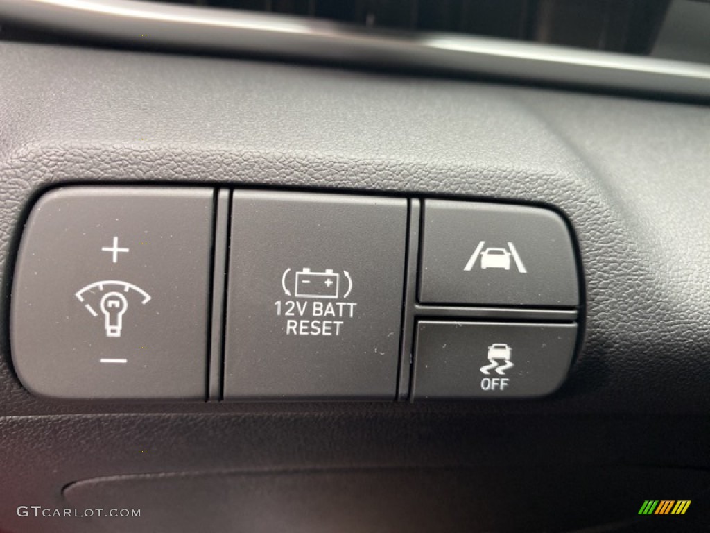2021 Elantra Blue Hybrid - Scarlet Red Pearl / Black photo #10