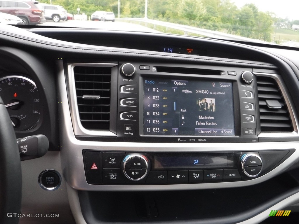 2019 Highlander Limited Platinum AWD - Shoreline Blue Pearl / Ash photo #4