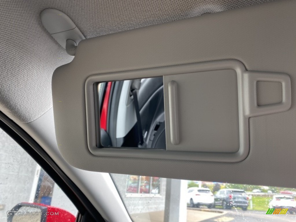 2021 Elantra Blue Hybrid - Scarlet Red Pearl / Black photo #20