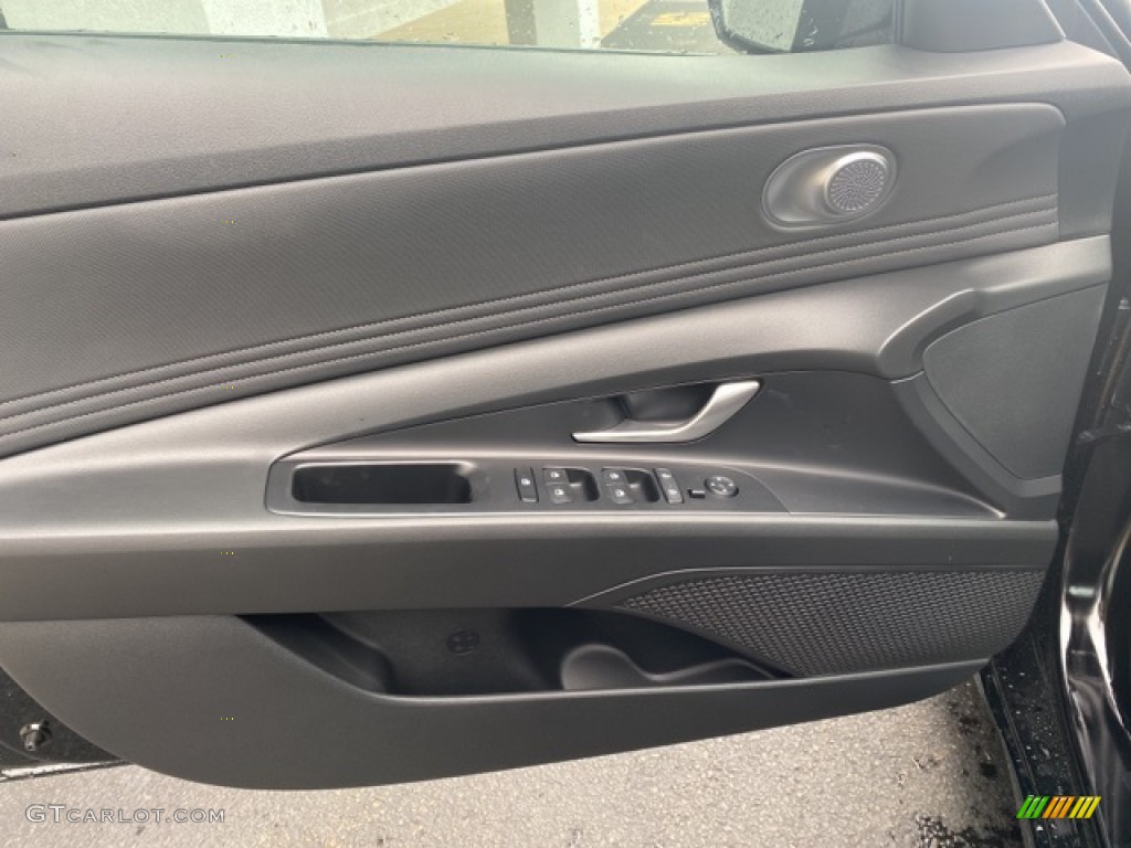 2021 Elantra SEL - Phantom Black / Black photo #6