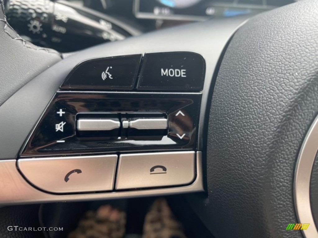 2021 Elantra SEL - Phantom Black / Black photo #11
