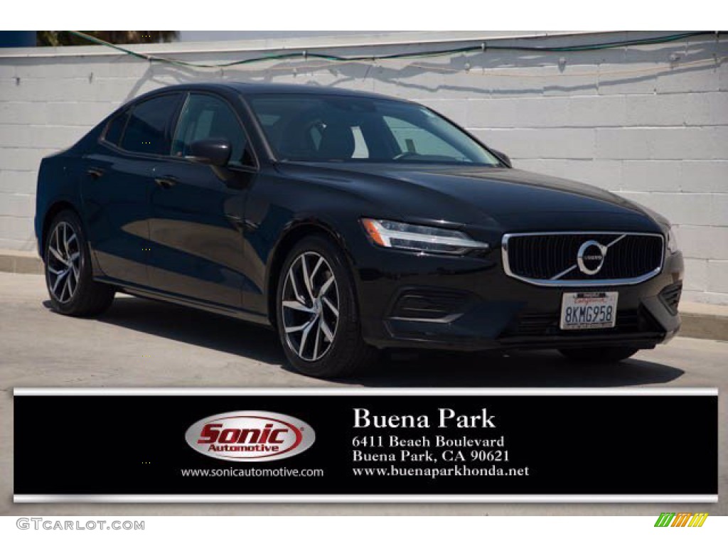 2019 S60 T5 Momentum - Black Stone / Charcoal photo #1