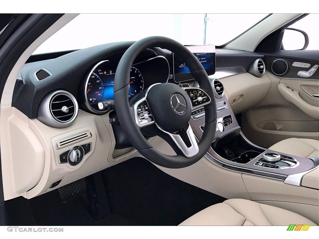 Silk Beige Interior 2021 Mercedes-Benz C 300 Sedan Photo #142124736
