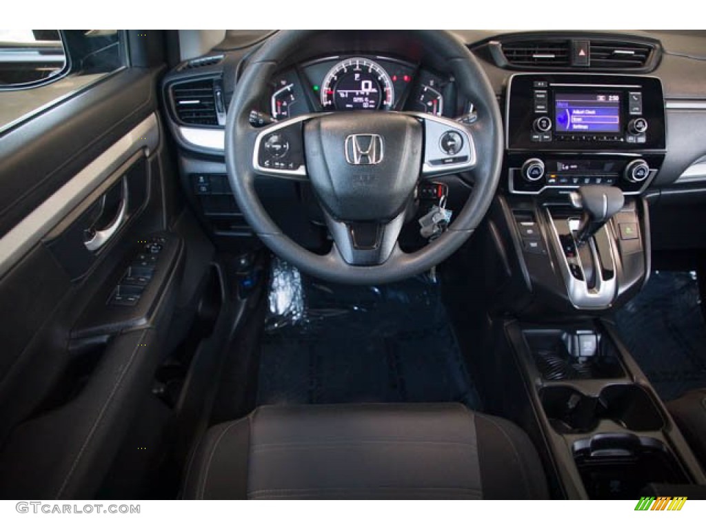 2018 CR-V LX - Crystal Black Pearl / Black photo #5