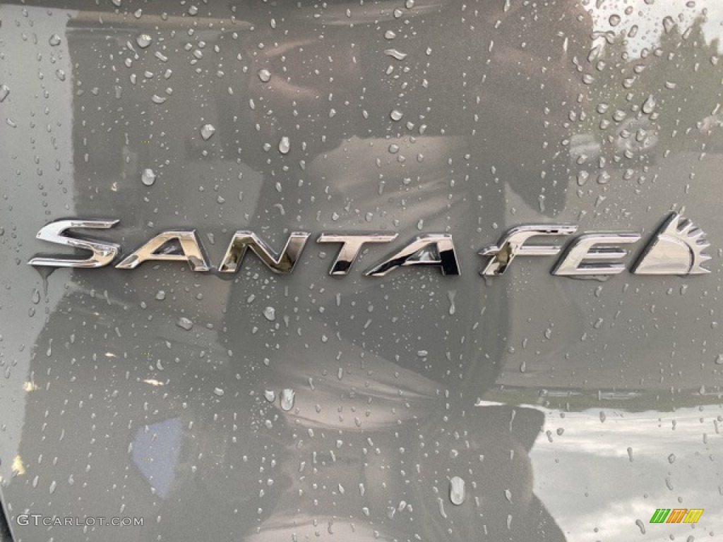 2021 Santa Fe SEL AWD - Hampton Gray / Black photo #6