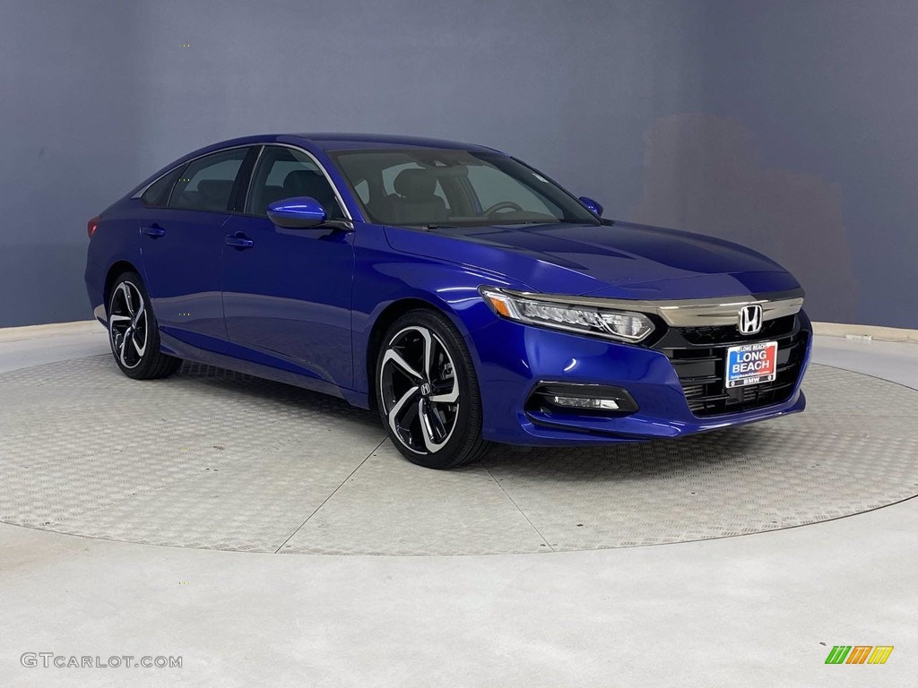 2020 Accord Sport Sedan - Still Night Pearl / Black photo #35