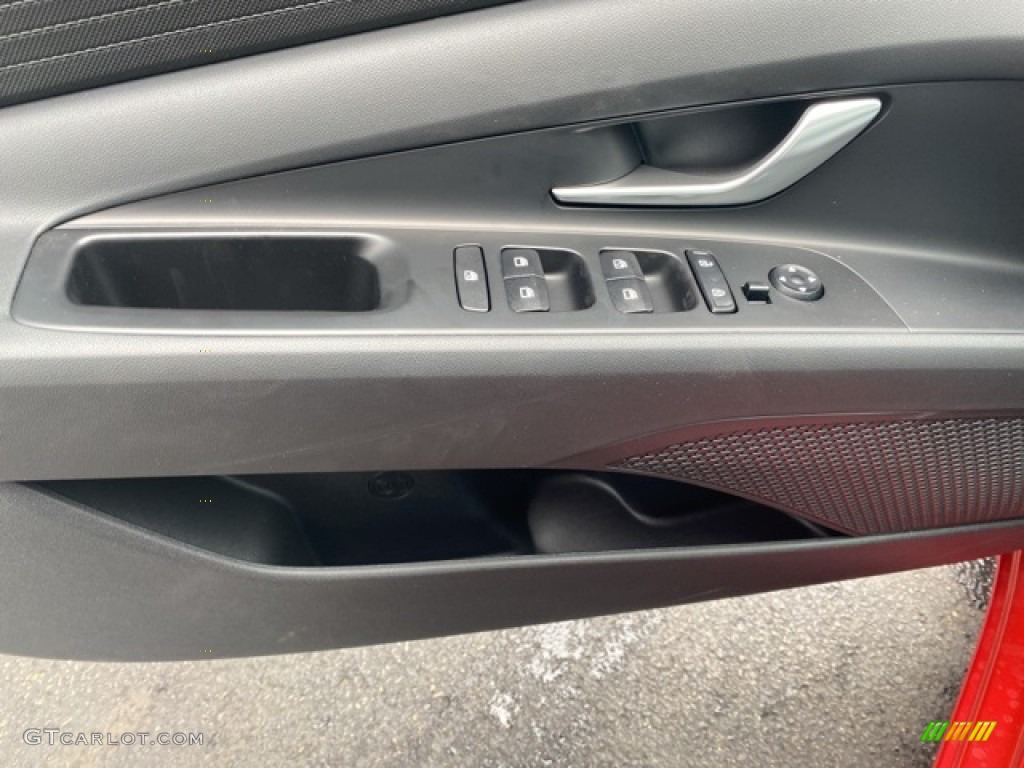 2021 Elantra SEL - Calypso Red / Black photo #8