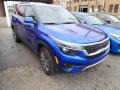 Neptune Blue 2021 Kia Seltos S Exterior