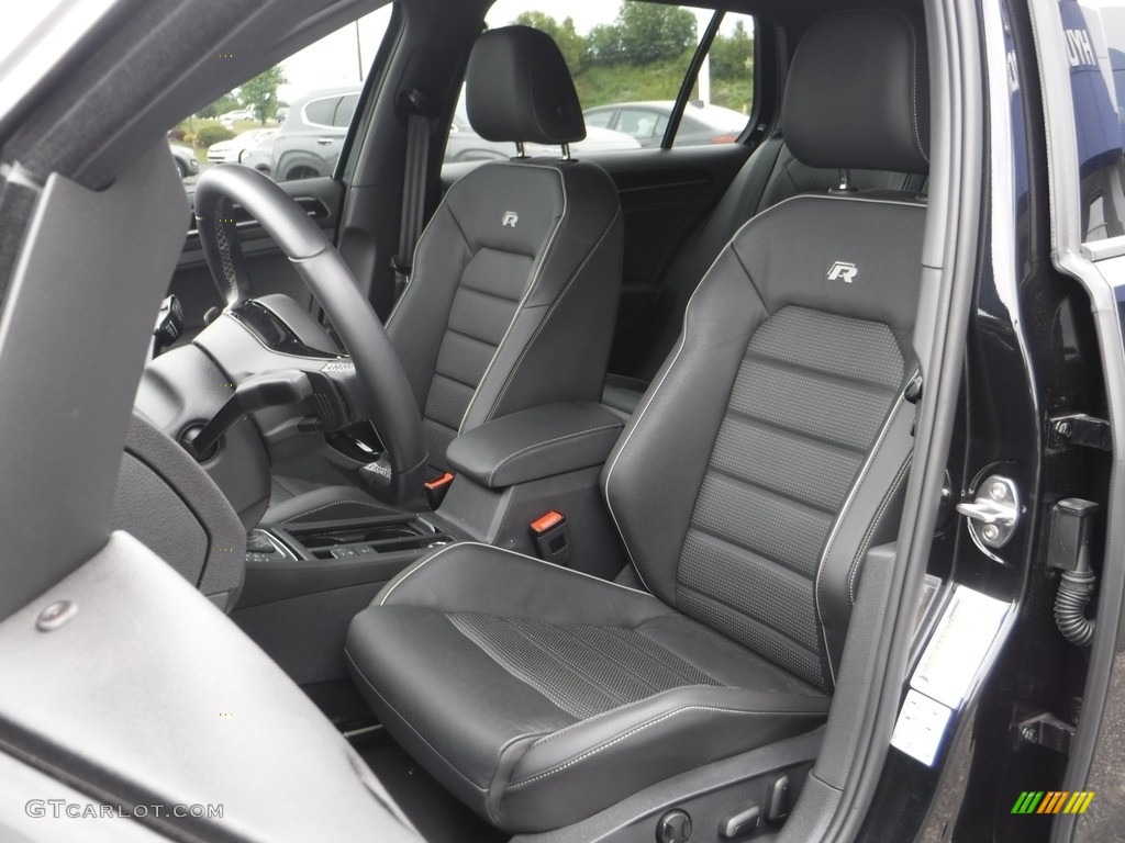 Titan Black Interior 2019 Volkswagen Golf R 4Motion W/DCC. NAV. Photo #142127688