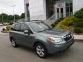 Jasmine Green Metallic 2015 Subaru Forester 2.5i Premium