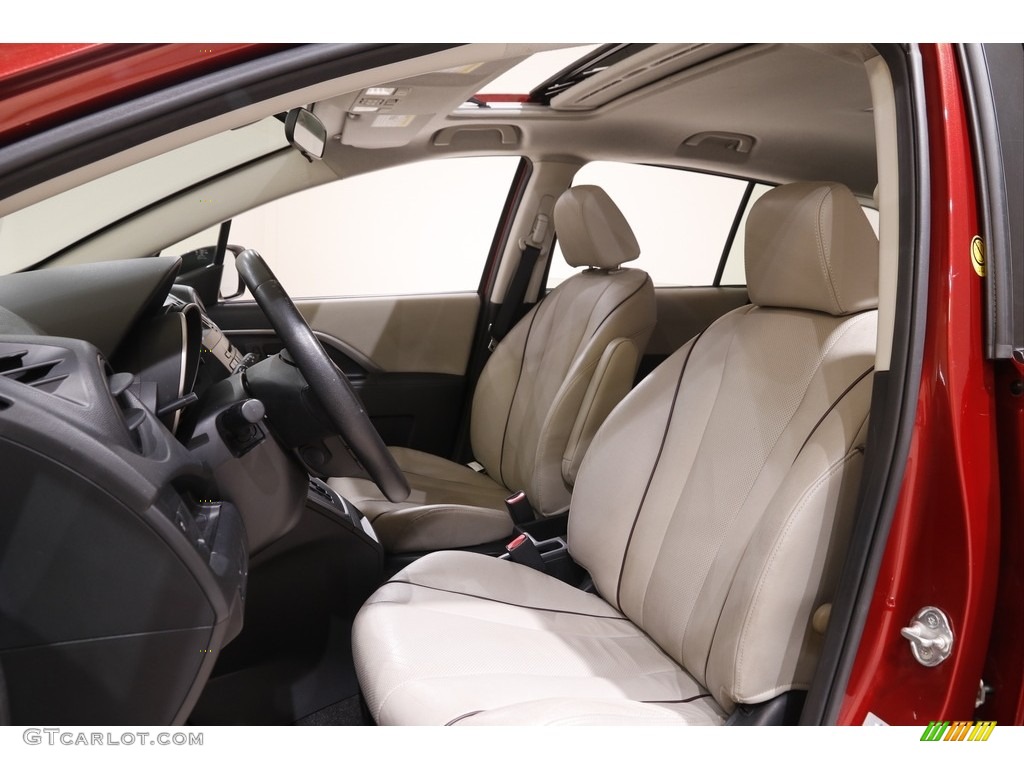 Sand Interior 2015 Mazda MAZDA5 Grand Touring Photo #142128117