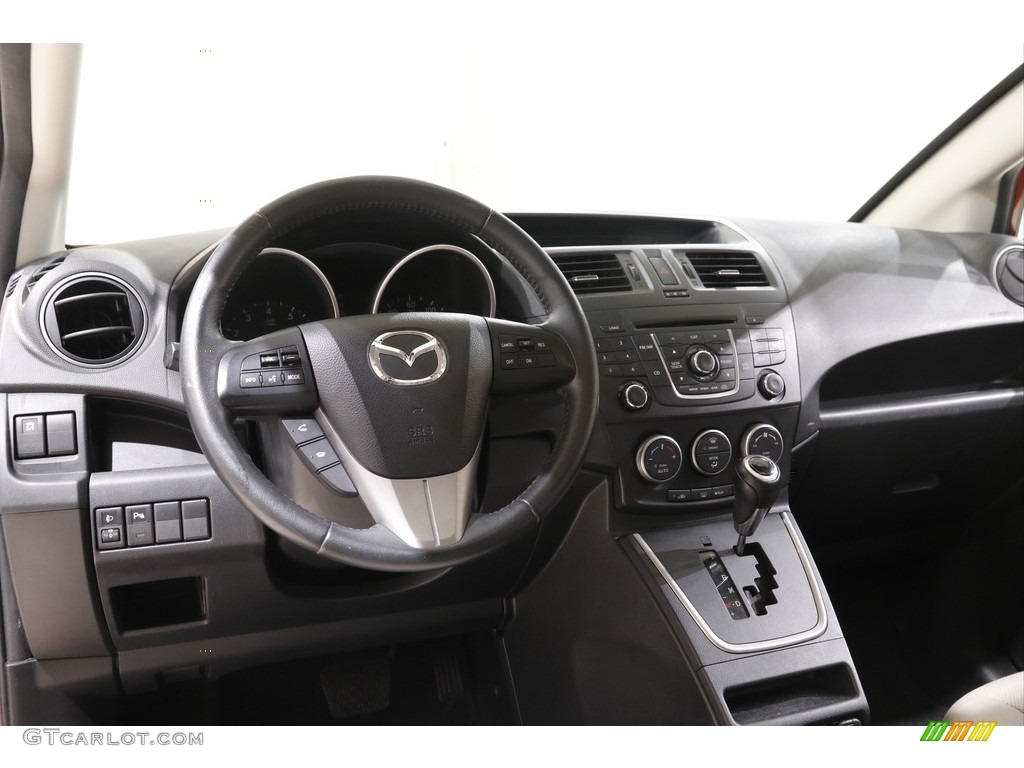 2015 Mazda MAZDA5 Grand Touring Sand Dashboard Photo #142128136