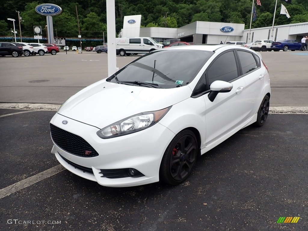 2015 Fiesta ST Hatchback - Oxford White / ST Charcoal Black photo #1