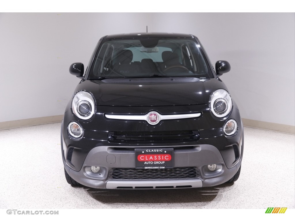 2014 500L Trekking - Nero (Black) / Black/Marrone (Black/Brown) photo #2