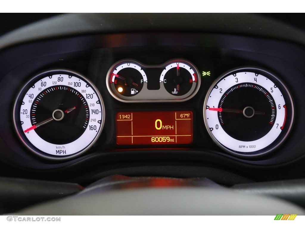 2014 Fiat 500L Trekking Gauges Photos