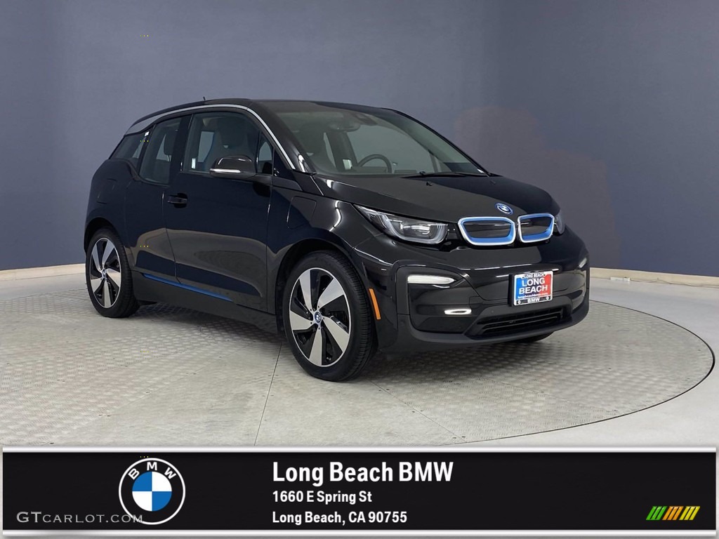 2018 i3 with Range Extender - Fluid Black / Atelier European Dark Cloth photo #1
