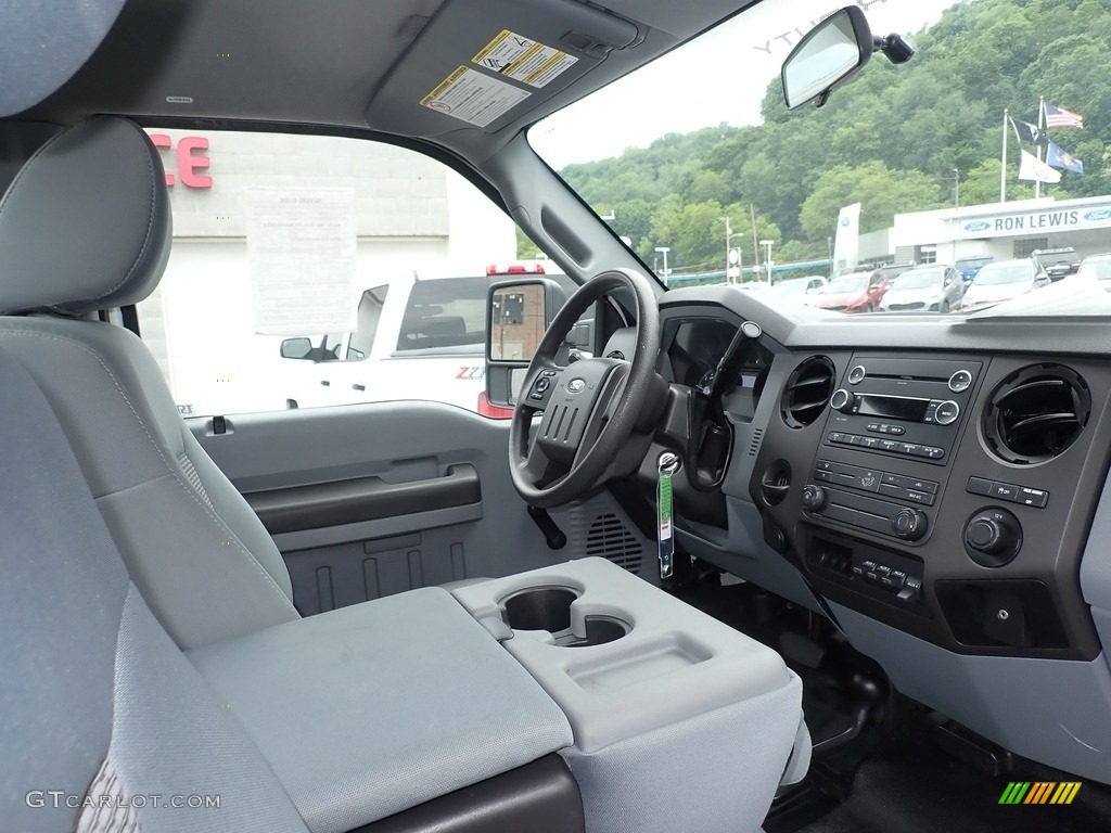 2016 Ford F250 Super Duty XL Regular Cab 4x4 Steel Dashboard Photo #142130142