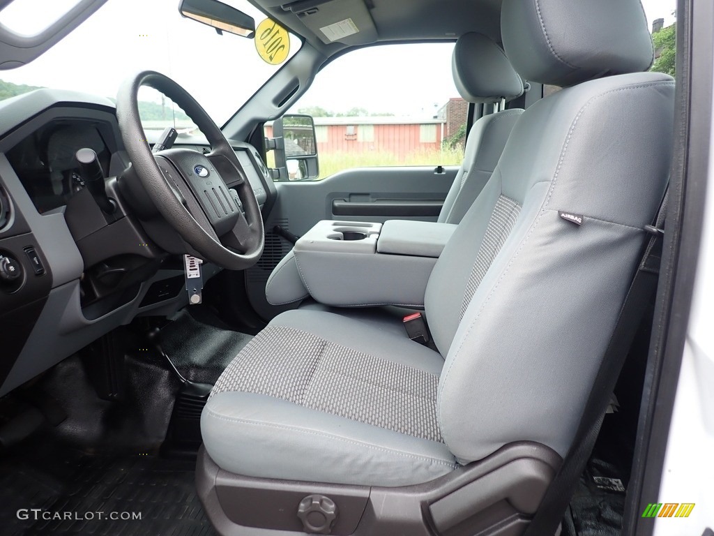 Steel Interior 2016 Ford F250 Super Duty XL Regular Cab 4x4 Photo #142130166