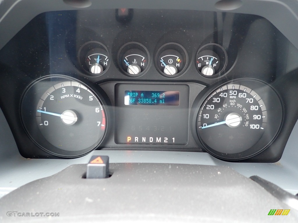 2016 Ford F250 Super Duty XL Regular Cab 4x4 Gauges Photo #142130229