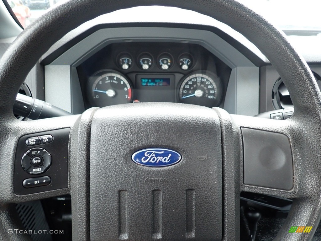 2016 Ford F250 Super Duty XL Regular Cab 4x4 Steel Steering Wheel Photo #142130277