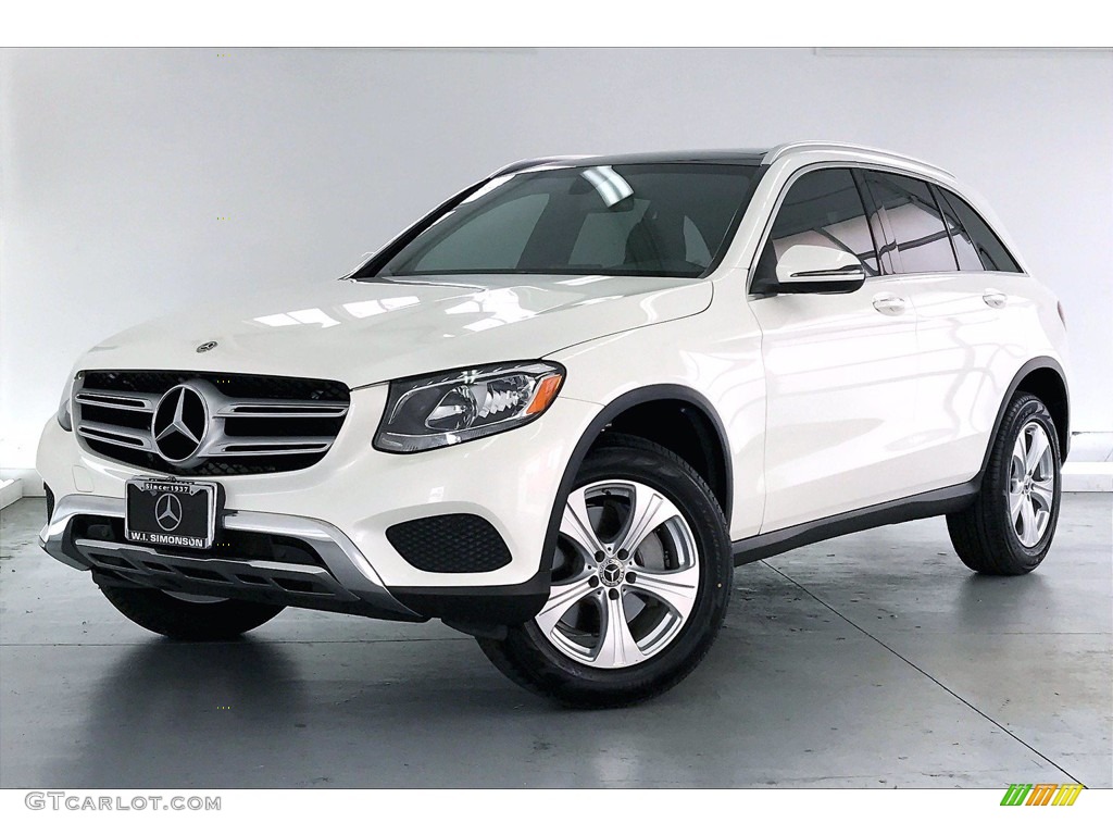 designo Diamond White Metallic 2018 Mercedes-Benz GLC 300 Exterior Photo #142130364
