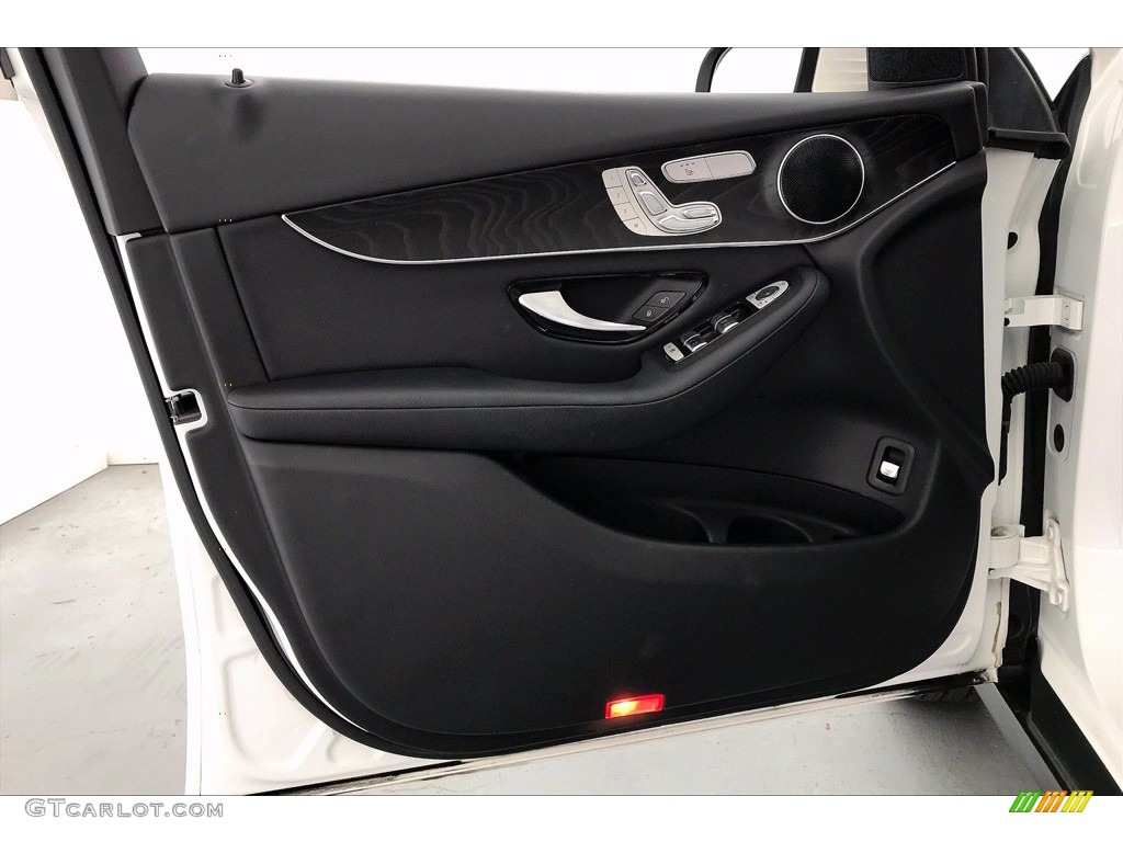 2018 Mercedes-Benz GLC 300 Black Door Panel Photo #142130712