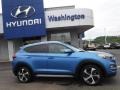 2017 Caribbean Blue Hyundai Tucson Sport AWD  photo #2