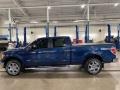 2014 Blue Flame Ford F150 XLT SuperCrew 4x4  photo #3