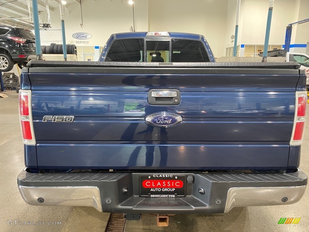 2014 F150 XLT SuperCrew 4x4 - Blue Flame / Steel Grey photo #5