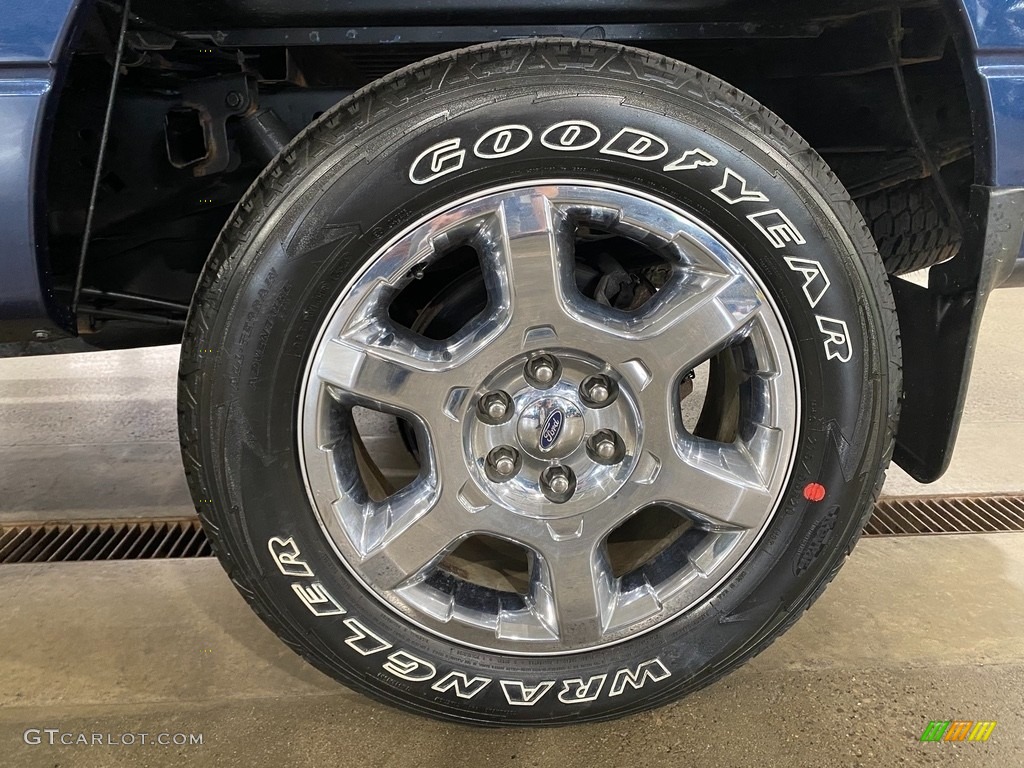 2014 F150 XLT SuperCrew 4x4 - Blue Flame / Steel Grey photo #6