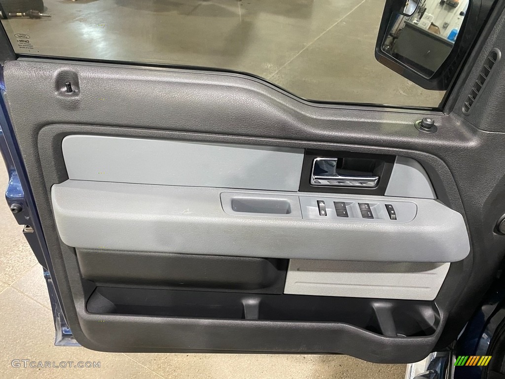 2014 F150 XLT SuperCrew 4x4 - Blue Flame / Steel Grey photo #7