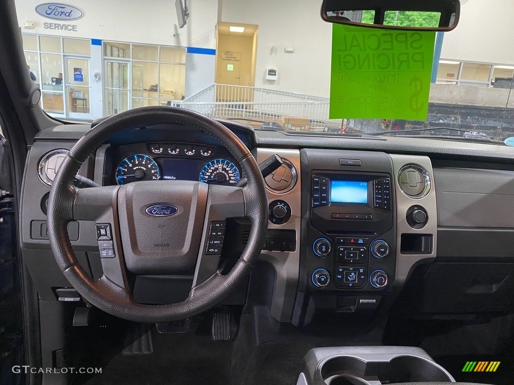 2014 F150 XLT SuperCrew 4x4 - Blue Flame / Steel Grey photo #8