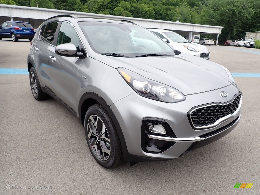 Steel Gray 2022 Kia Sportage EX AWD Exterior Photo #142131441